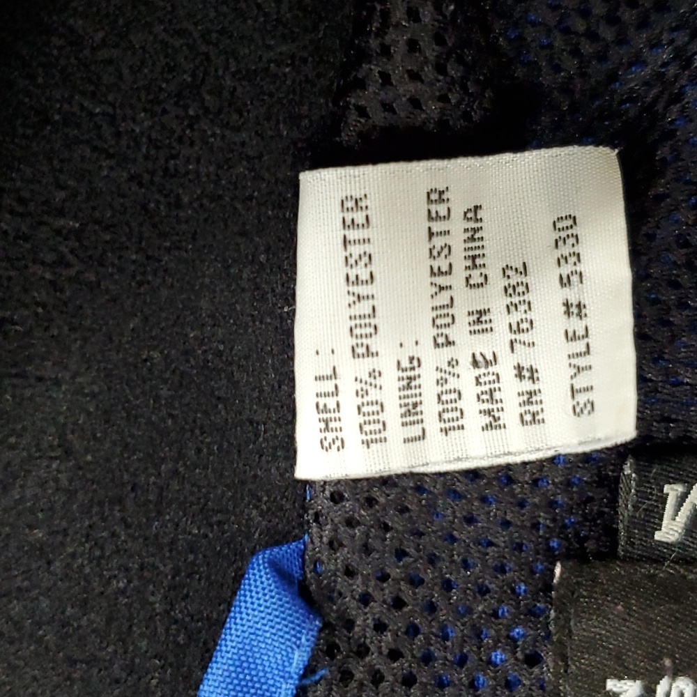 Timberland Mountain Athletics jacket men's medium blue mesh lined FLAWS - Picture 6 of 16